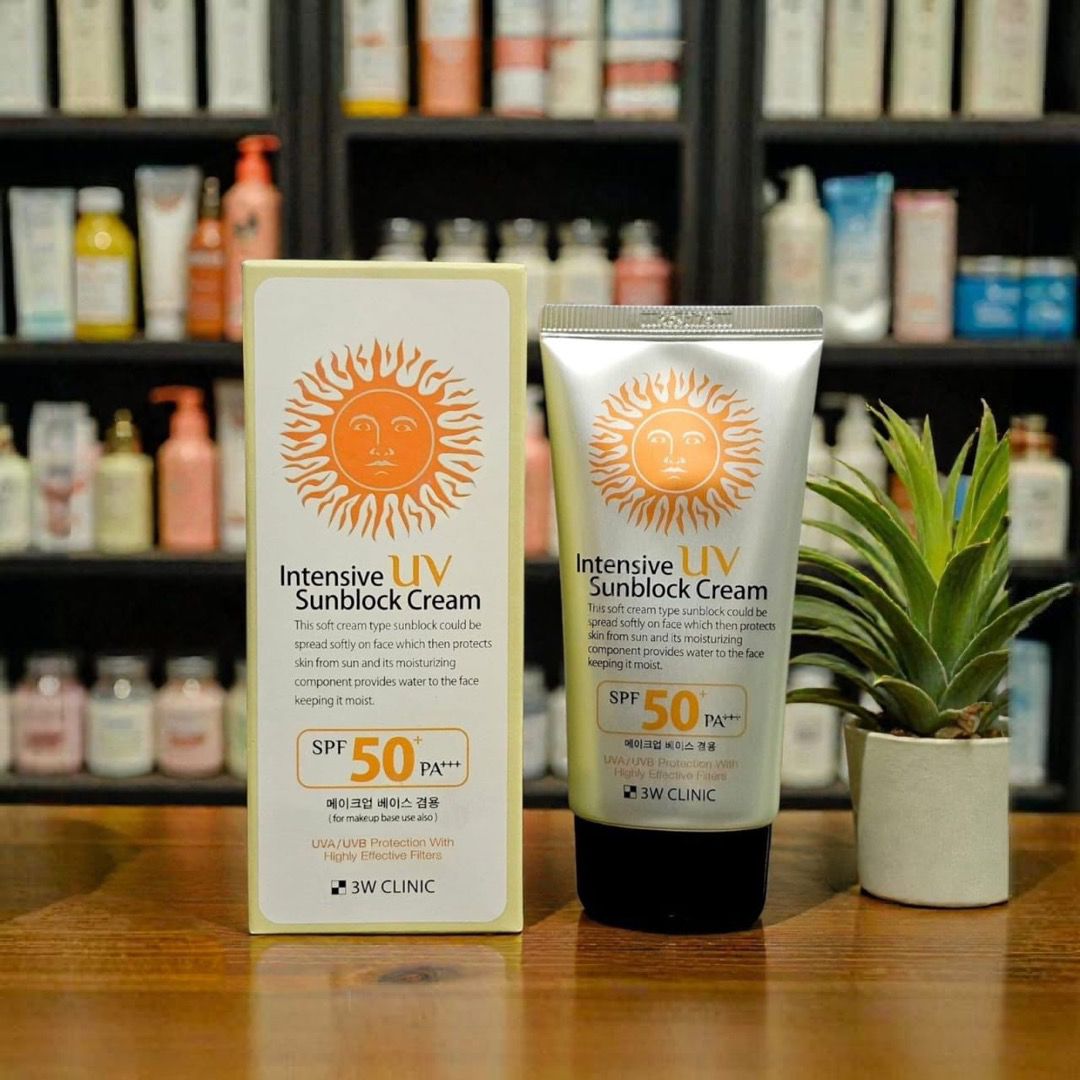 WhatsApp Image 2026-04-23 at 5.02.50 PM (1) 3W Clinic Intensive UV Sunblock Cream SPF50+ Pa+++ - 70ml - Image 1