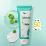 Plum Cica and Hyaluronic Acid Aqua-Light Sunscreen SPF 50 PA Plus Plus Plus 50 gm