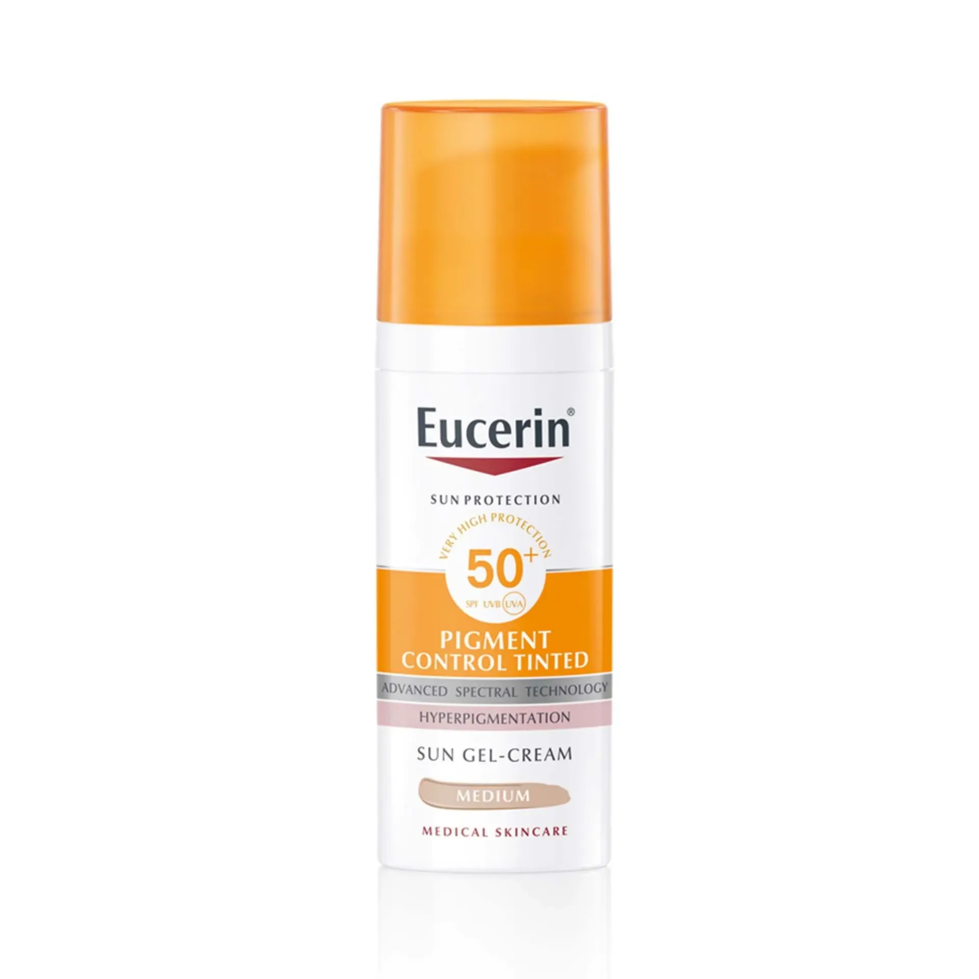 0007893_eucerin-sun-protection-pigment-control-tinted-spf50-50ml Eucerin Sun Protection Pigment Control Tinted SPF50+ 50ml - Image 1